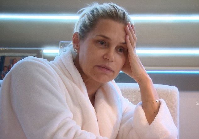 Tough time: The reality star candidly discussed her condition with Lisa and Eileen