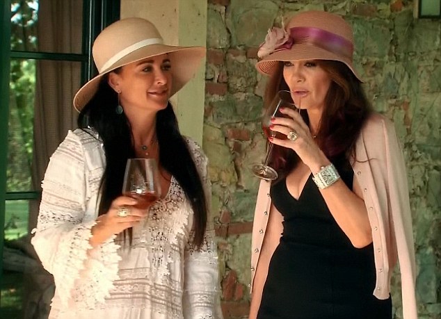 Group vacation: Kyle and Lisa Vanderpump went on a trip to Tuscany together