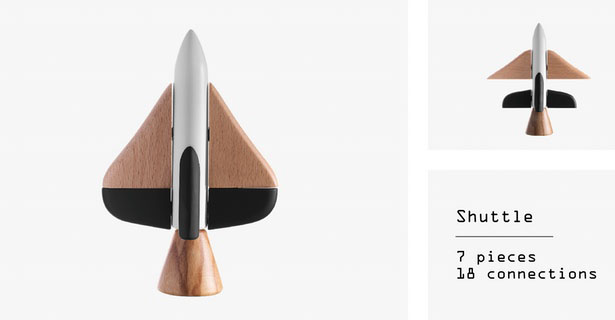 COSMOS - Timeless, Magnetic, Wooden Toys by Huzi Design