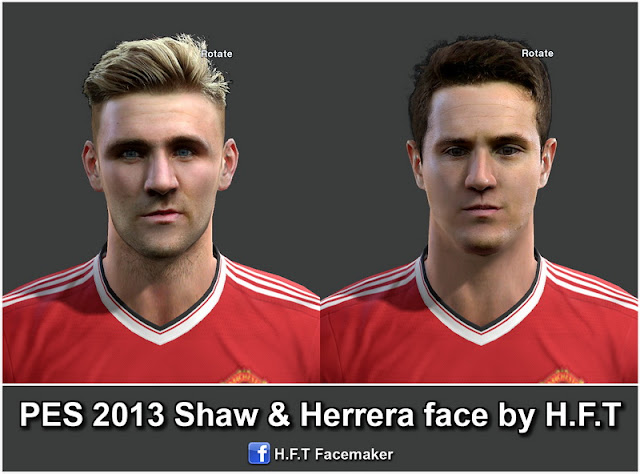 PES 2013 Shaw & Herrera face