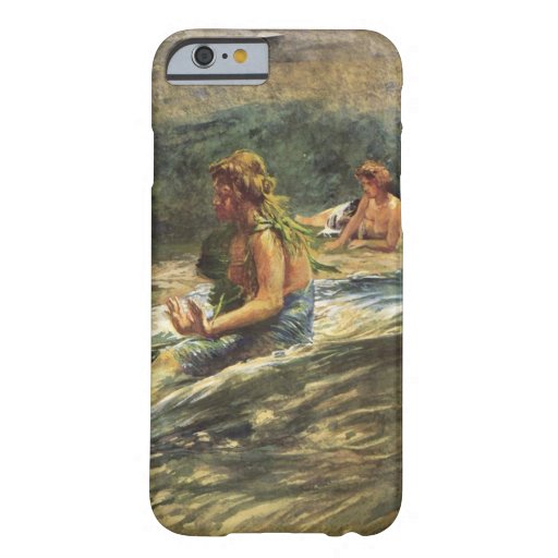 'Girl Sliding Down Water Fall' - John LaFarge Barely There iPhone 6 Case