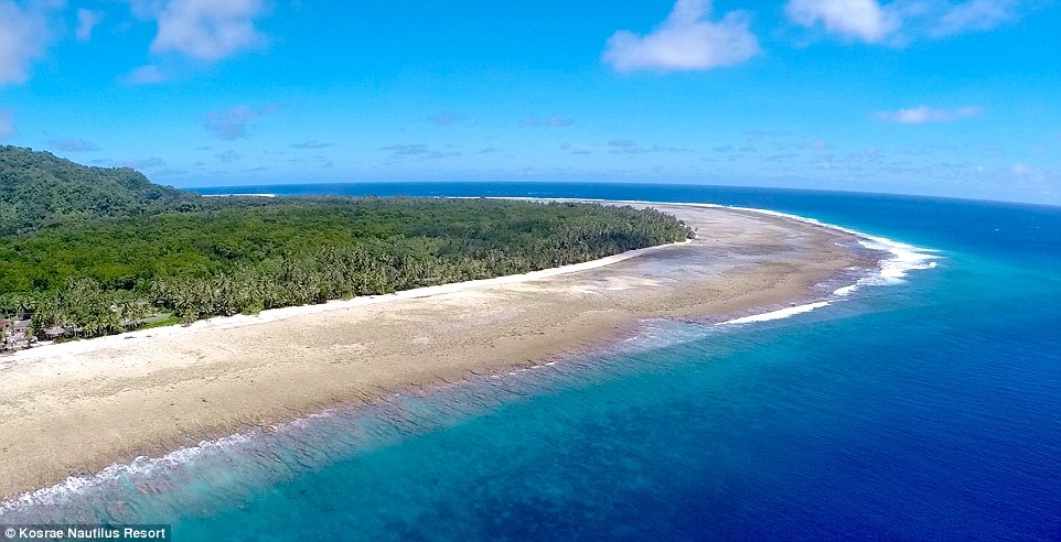 Forget a bottle of wine or box of chocolates, there is a raffle running at the moment that could see someone walking away with their own beachfront hotel and dive school in Micronesia