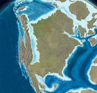 North America 100 million years ago [1000x966][OS]