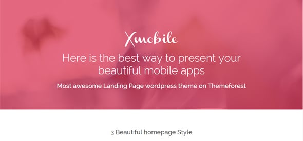 Xmobile---Landing-Page-WordPress-Theme