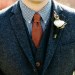 tweed grooms suit