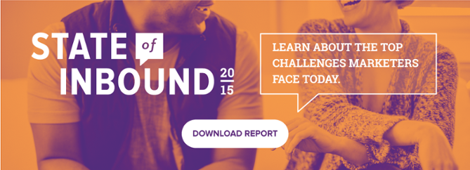 download the free 2015 state of inbound report