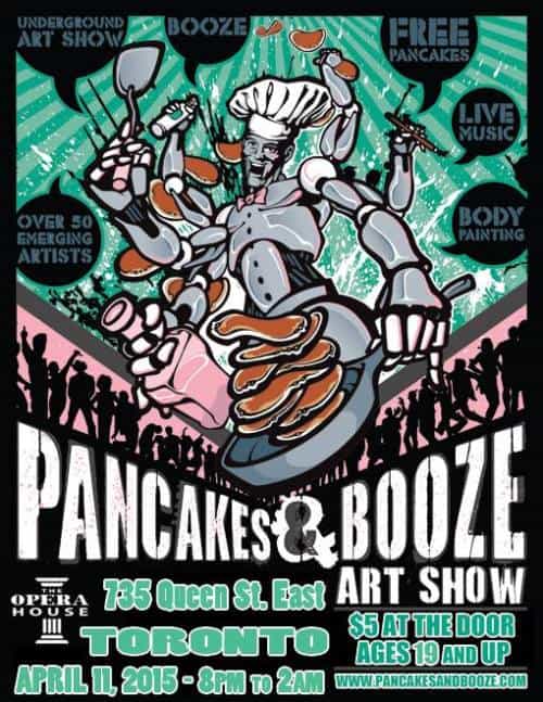 Our Pick of the Week: The Pancakes and Booze Art Show