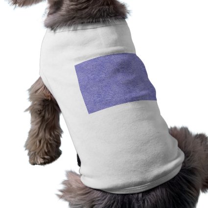 Blue and white security type background image pet tee shirt