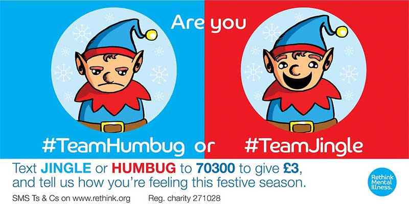 Rethink's Jingle or Humbug Christmas appeal