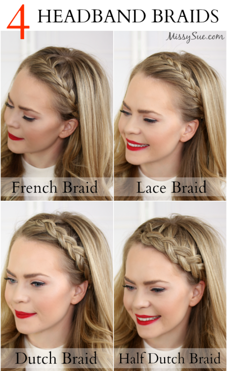 4 Headband BraidsMore Visual Glossaries (for Her): Backpacks /...