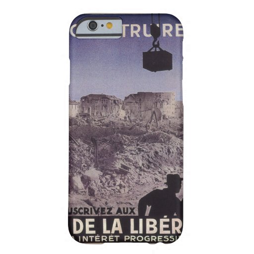 Reconstruct (1945)_Propaganda poster Barely There iPhone 6 Case