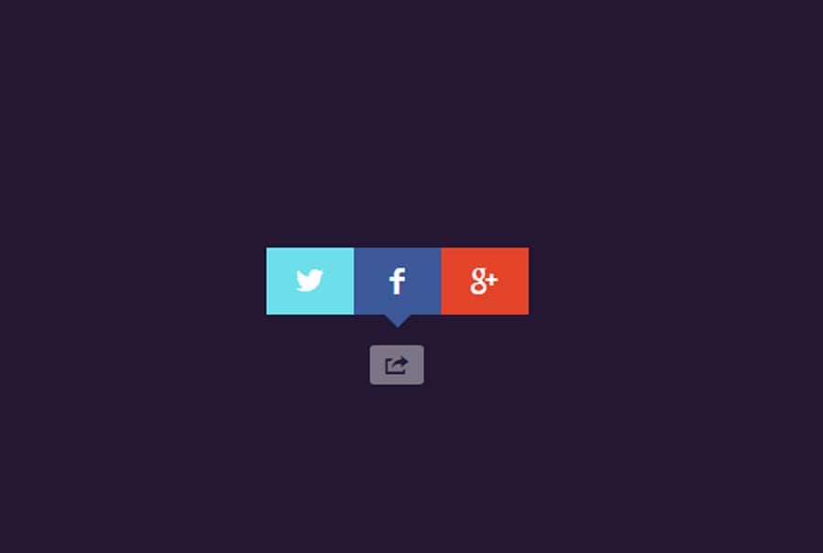 CSS-social-share-button