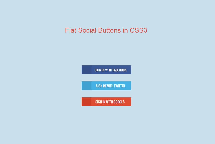 Flat-Social-Buttons-in-CSS3