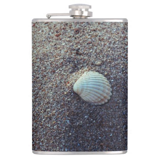 Seashell Hip Flask