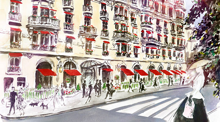 В парижском ресторане Relais Plaza появится специальное меню Dior