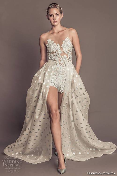 Francesca Miranda Wedding Dress Fall 2016 Bridal Collection +...