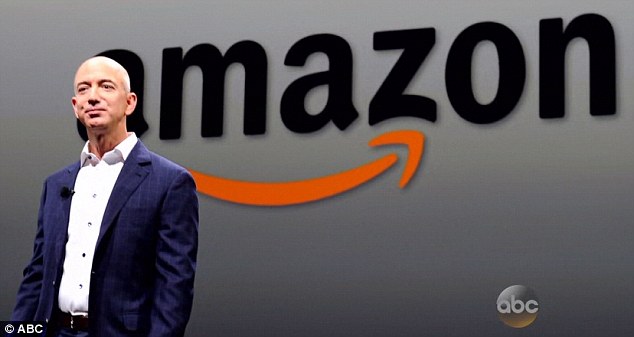 Internet giant: Jeff Bezos was included for creating Internet giant Amazon