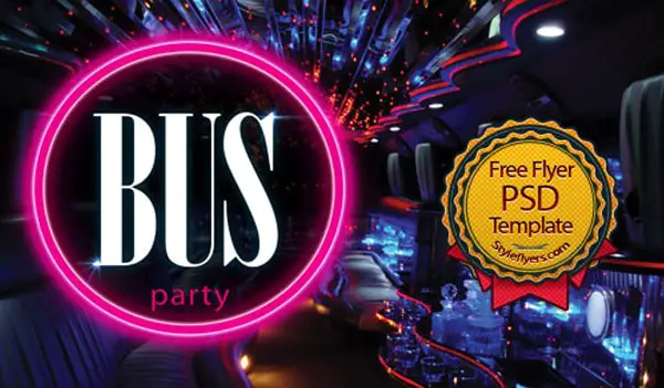 Bus-Party-Flyer