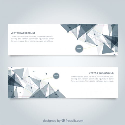 Mesh-banners-template