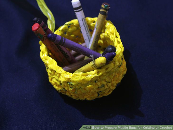 Prepare Plastic Bags for Knitting or Crochet Step 11.jpg