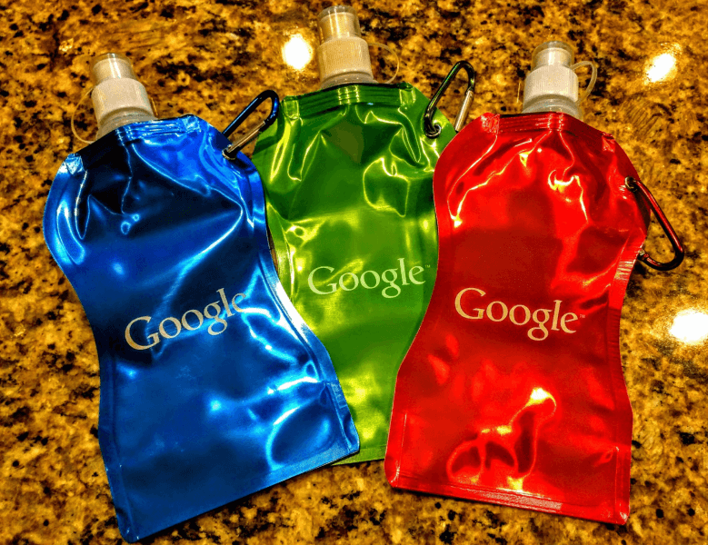 Google Drink Pouches