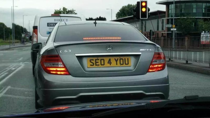 SEO 4 You License Plate