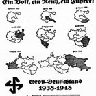 Map showing Nazi German plans, given to Sudeten Germans during the Sudeten Crisis as part of an intimidation process. Re-published in the British socialist newspaper Daily Worker on 29 October 1938 [407 × 636].