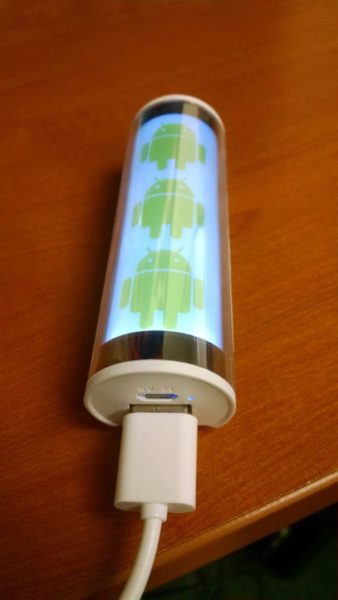 Google Android Light Up USB Charger