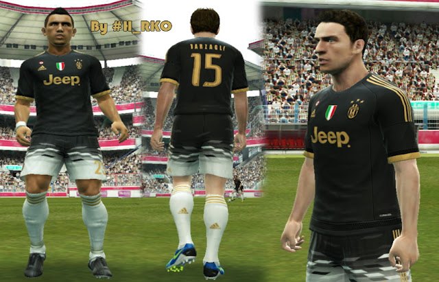 PES 2013 Juventus Third Official Kits 15/16