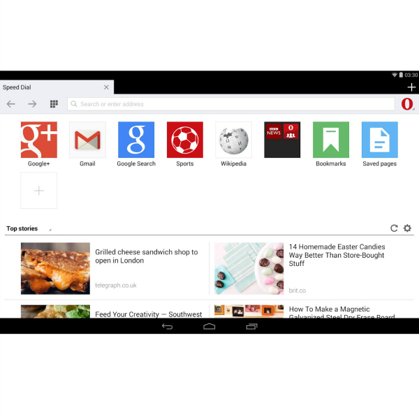 dnaTechApps- Opera Mini- browser- Android