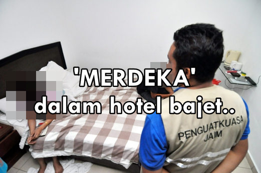 Rai 'MERDEKA' Dalam Hotel Bajet...