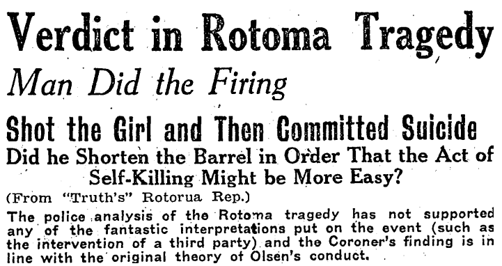 Rotoma Tragedy