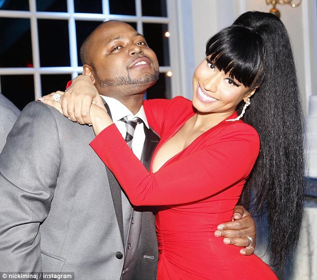 The Anaconda singer spent $30,000 on her brother's wedding when he married longtime girlfriend Jacqueline Robinson in August. Nicki, pictured with him at the event, gushed about how much she loved her older brother
