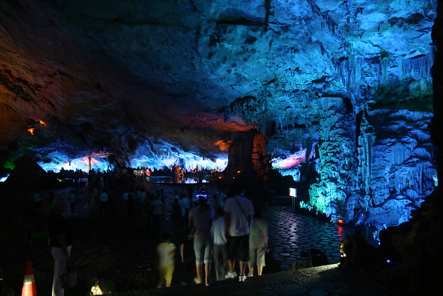 Reed Flute Cave mass tourism