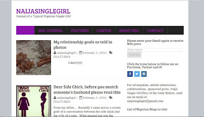 naija single girl blog
