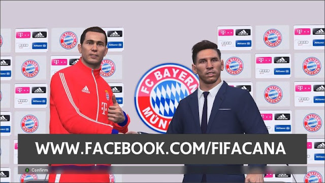 PES 2016 Bayern Manager Kits Sponsor