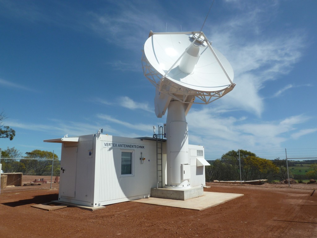 ESA's 4.5-m acquisition aid dish antenna at New Norcia tracking station, Western Australia Credit: ESA - CC BY-SA 3.0 IGO