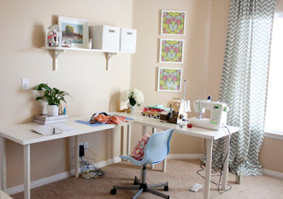 simple sewing room design ideas