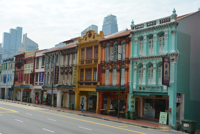 Chinatown Singapore color