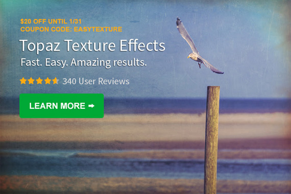 Just Updated: Topaz Texture Effects (Click to See How It Works)