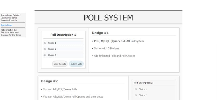 Advanced-PHP-Ajax-Poll-System