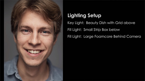use of bounce light in studio portraits 