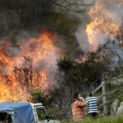 Forest fires Spread in Northern Spain
