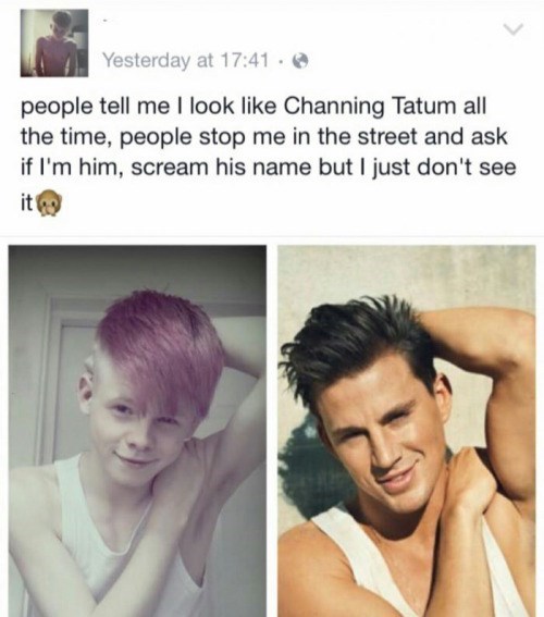 funny facebook fail Channing Tatum is not 12