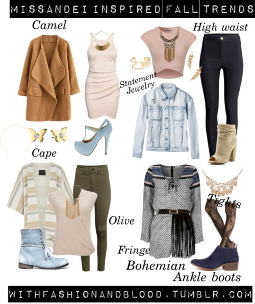 Missandei inspired fall trends by withfashionandblood featuring...