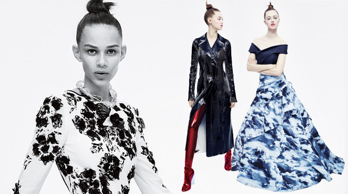 Art of Fashion: Линдси Виксон и Бинкс Уолтон в кампании Neiman Marcus