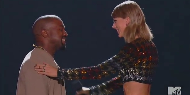Kanye West Receives Video Vanguard Award From Taylor Swift, Delivers Epic Speech at VMAs