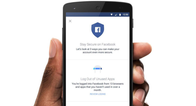 Facebook Security Checkup Tool