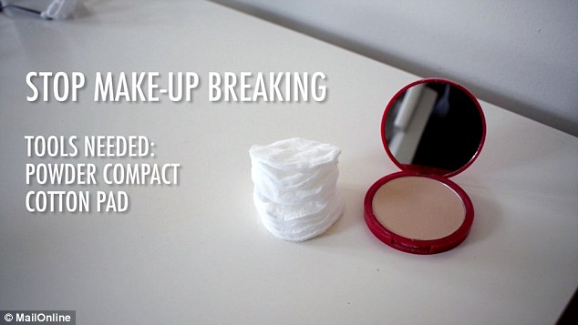 Make-up is a holiday essential for many - but it can break up in transit