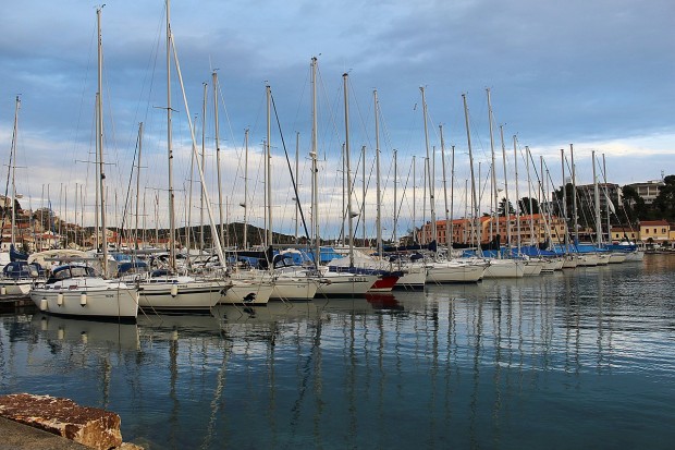 Croatia Port sailing